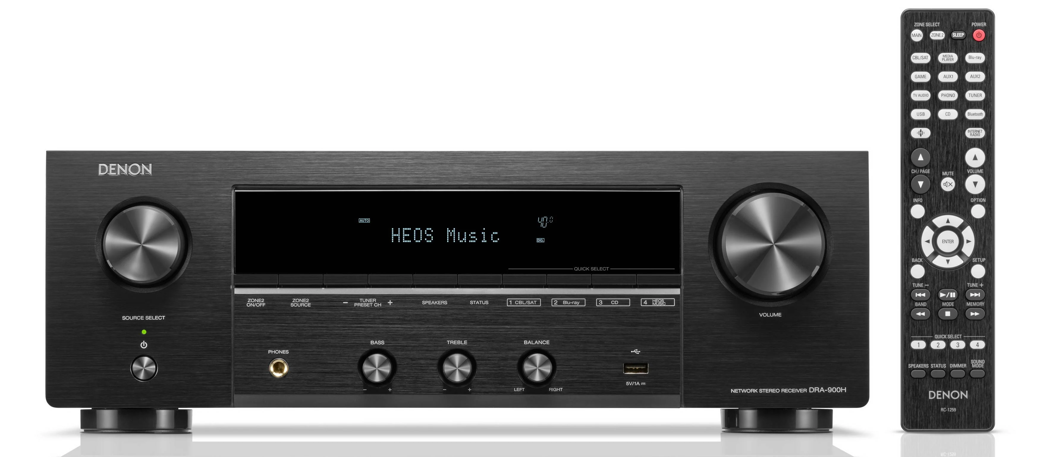 Denon DRA-900H - Récepteur Stéréo 100Watts/Canal à 2 canaux 8K - Image 4