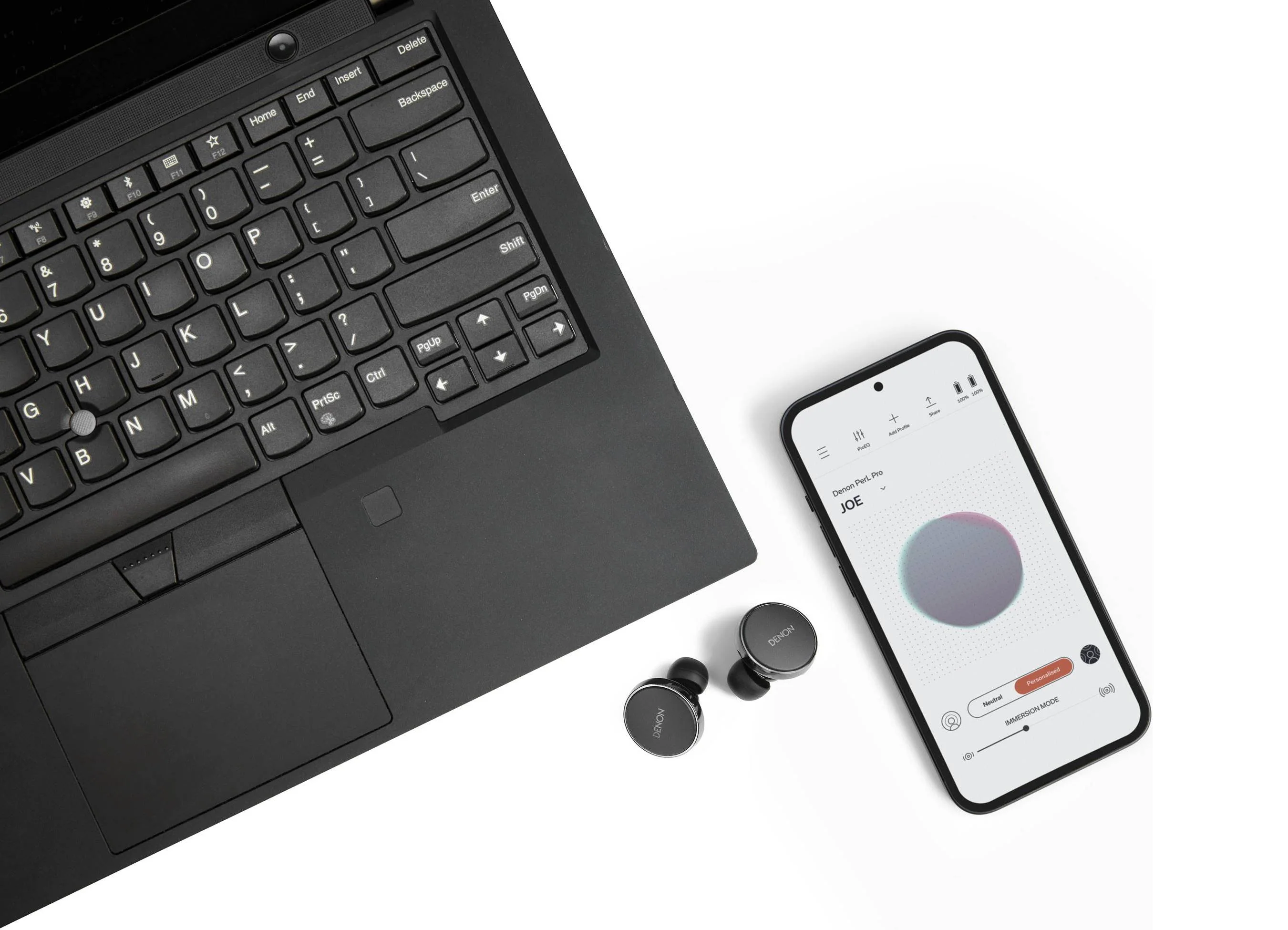 Denon PerL Pro - Les écouteurs sans fil antibruit avec la calibration sur mesure! - Image 4