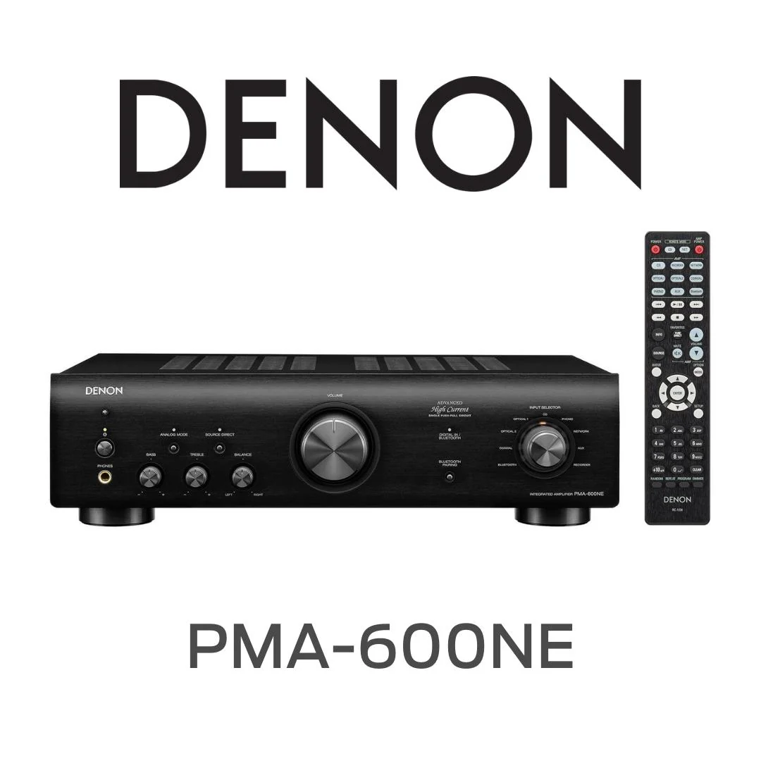 Denon PMA600NE - Amplificateur stéréo intégré 70Watts/Canal avec DAC 192 kHz/24 bits, Bluetooth - Image 2