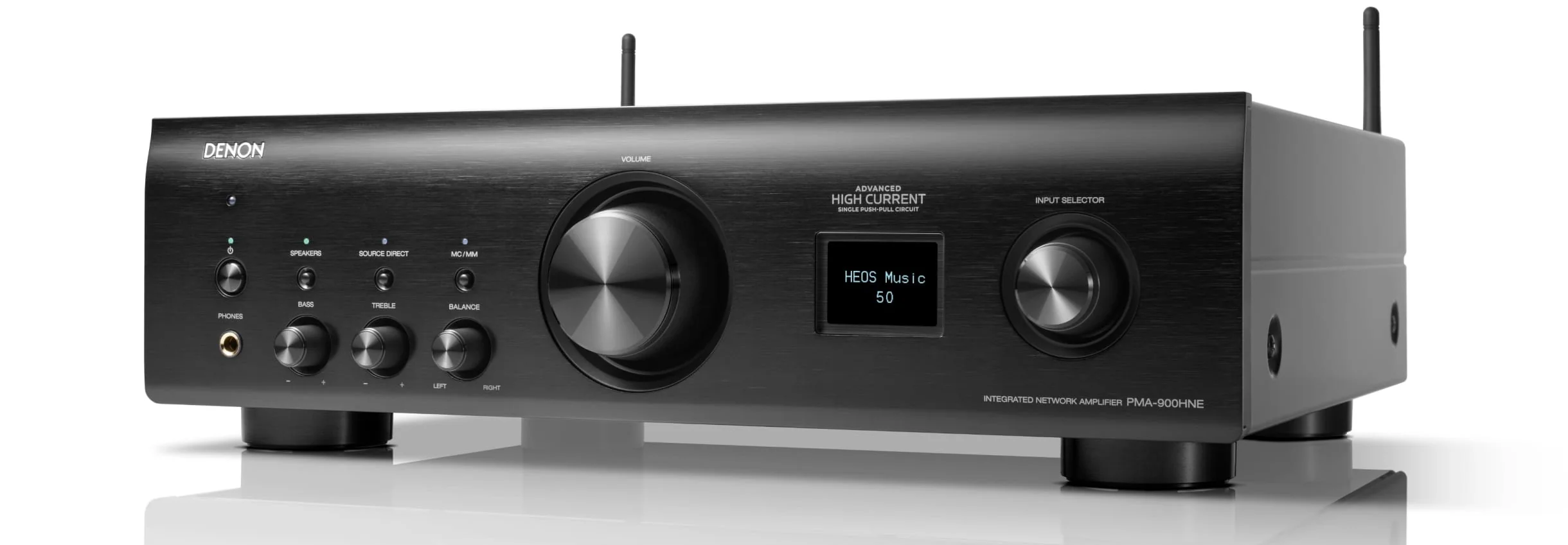 Denon PMA900HNE - Amplificateur stéréo intégré 50Watts/Canal avec lecteur réseau intégré, entrées phono, DAC PCM1795 - Image 5