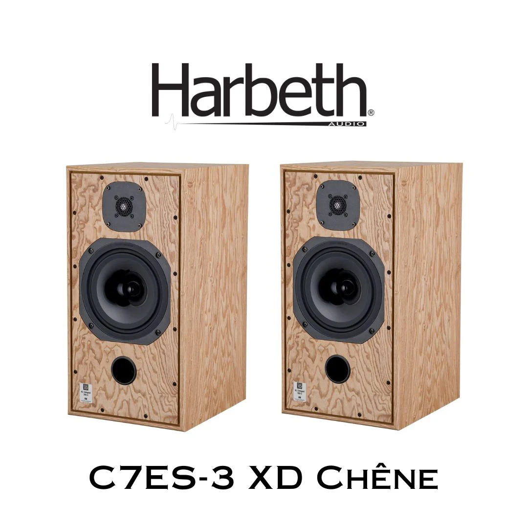 Enceinte Harbeth C7ES3XD - Enceintes d'étagère à tonalité neutre - Image 4