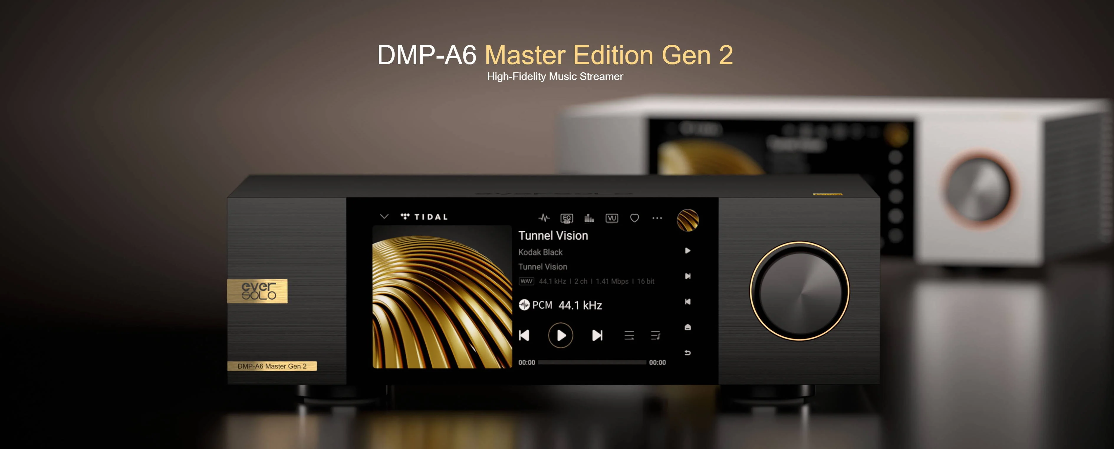 eversolo DMP A6 Master Gen 2 - Lecteur réseau audiophile, double DAC et HDMI ARC (Argent, Boîte ouverte) - Image 2