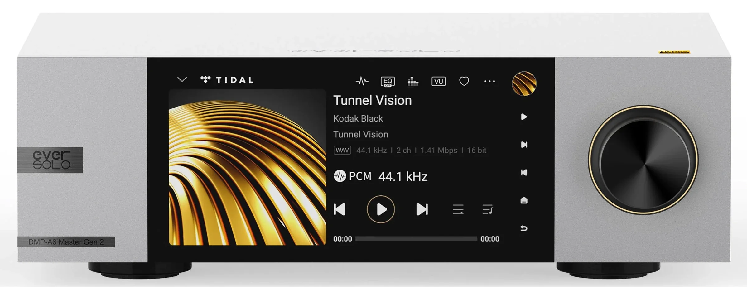 eversolo DMP A6 Master Gen 2 - Lecteur réseau audiophile, double DAC et HDMI ARC (Argent, Boîte ouverte) - Image 3
