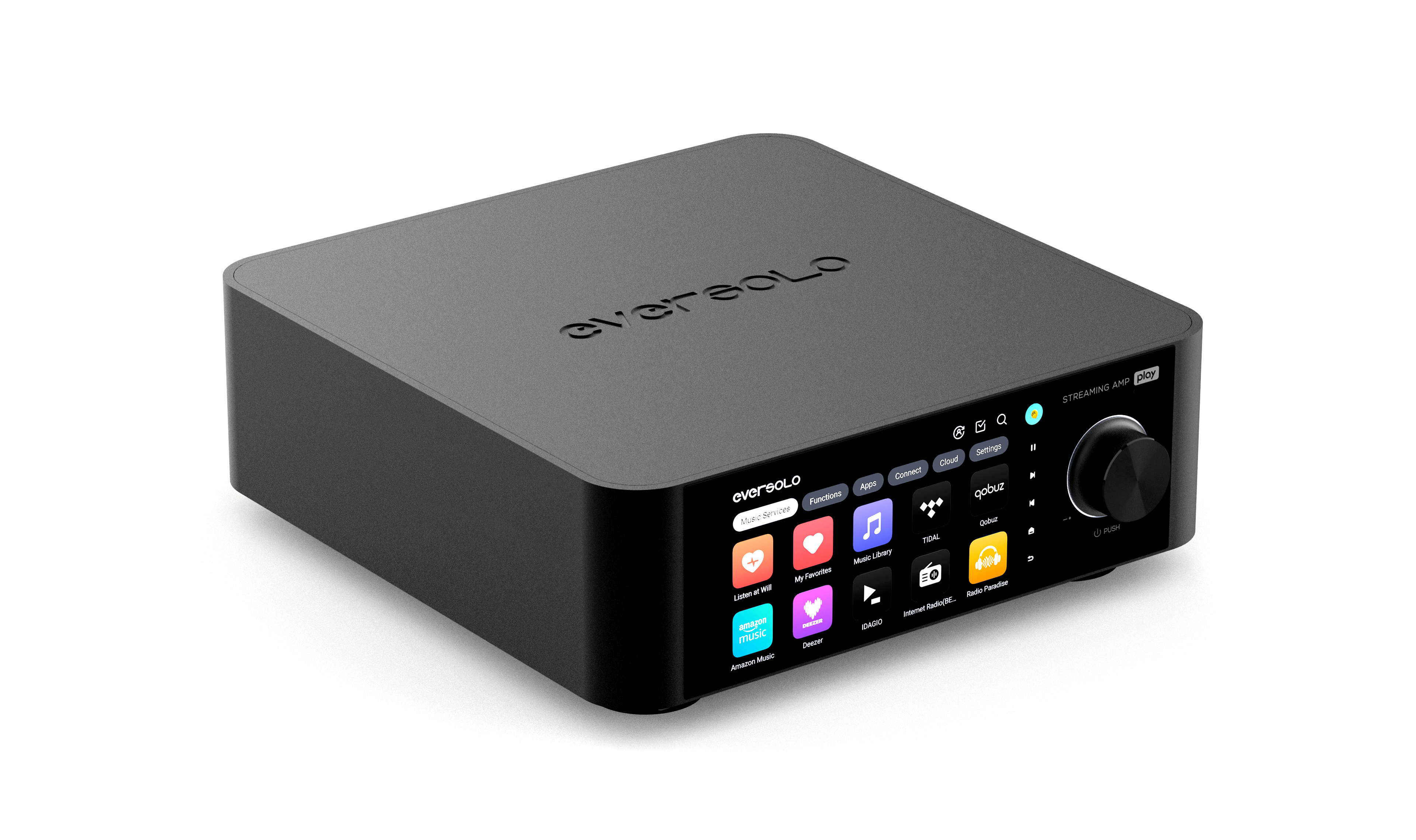 Eversolo Play – Amplificateur réseau Hi-Fi 2 x 60 W RMS avec HDMI et entrée phono - Image 4