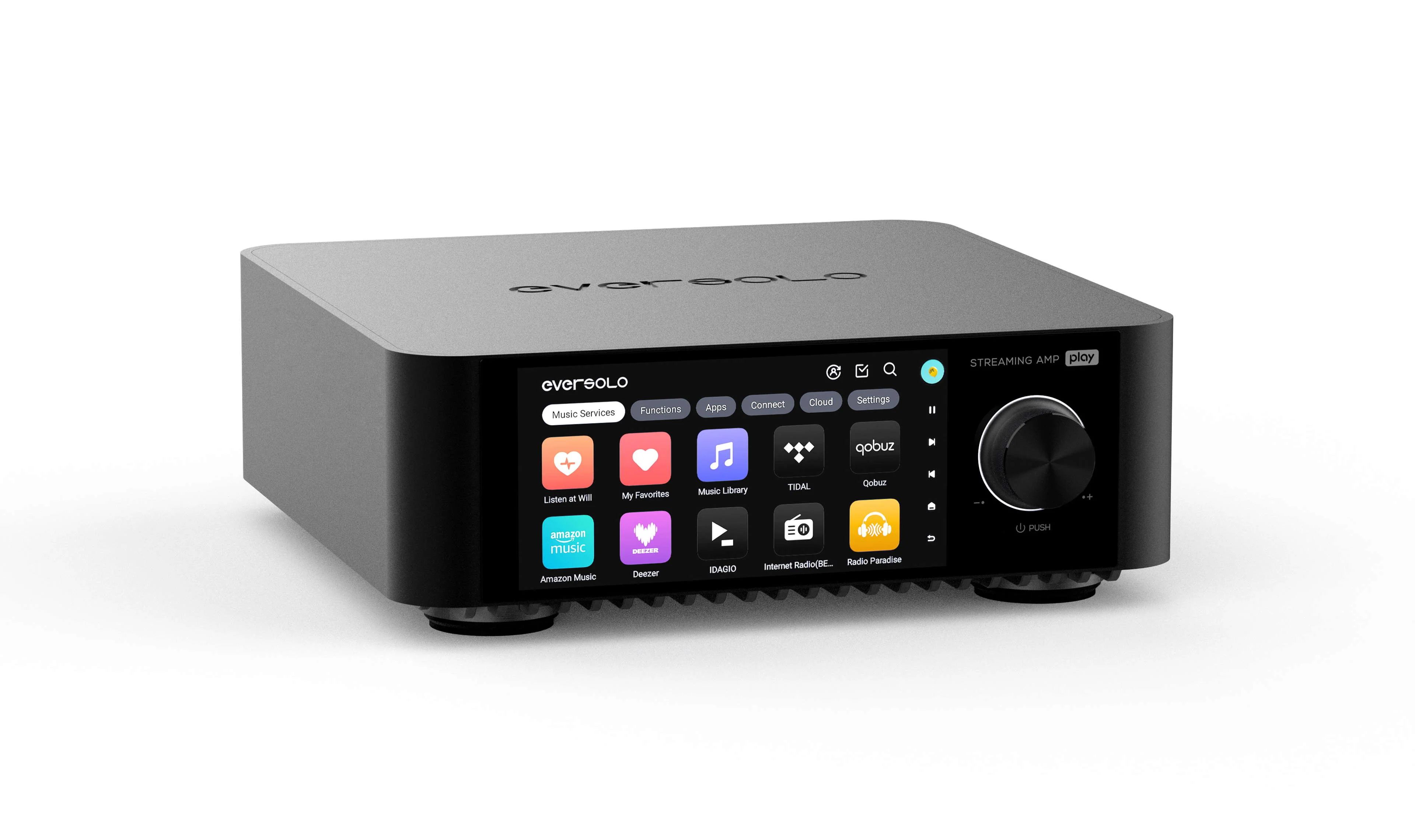 Eversolo Play – Amplificateur réseau Hi-Fi 2 x 60 W RMS avec HDMI et entrée phono - Image 5