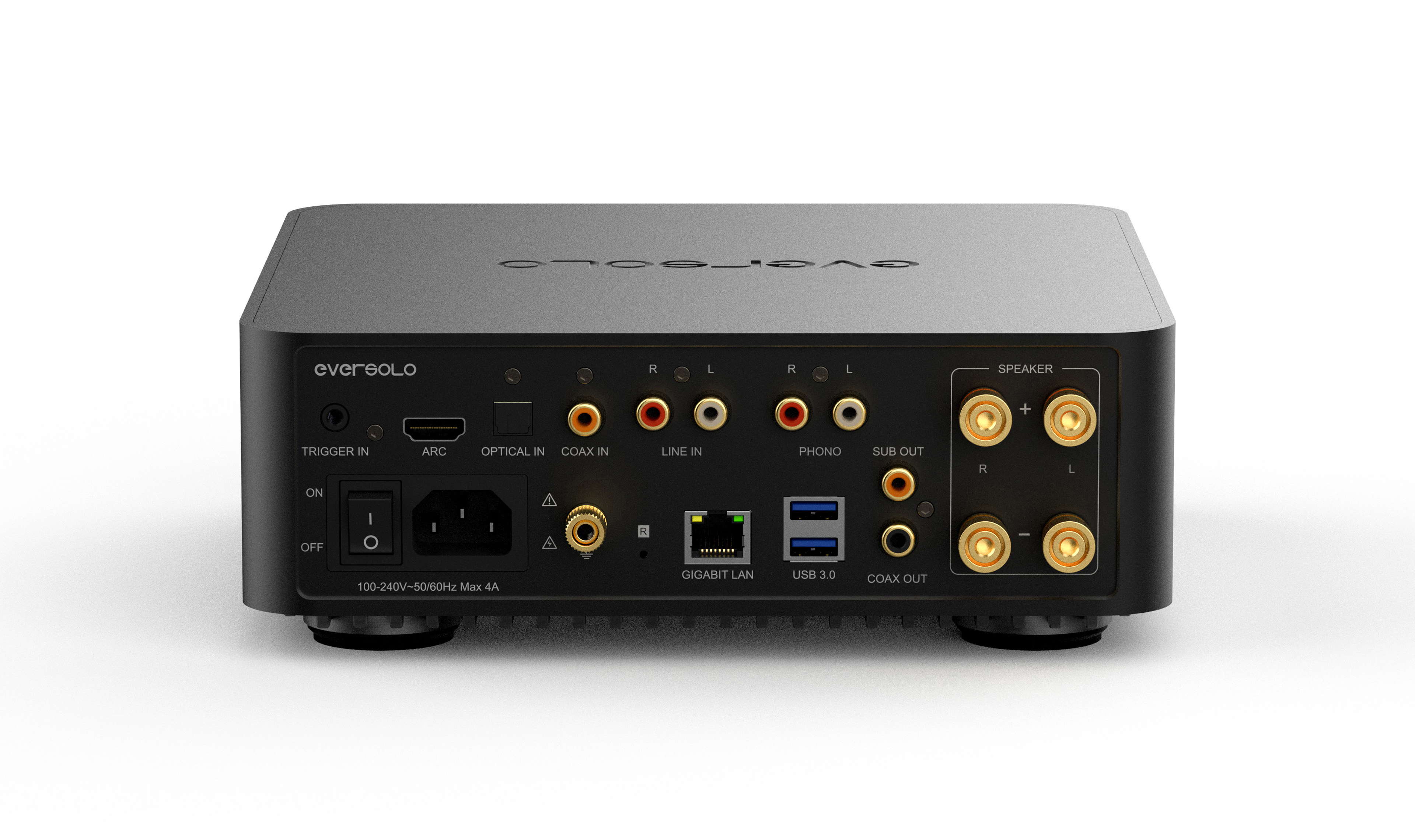 Eversolo Play – Amplificateur réseau Hi-Fi 2 x 60 W RMS avec HDMI et entrée phono - Image 7