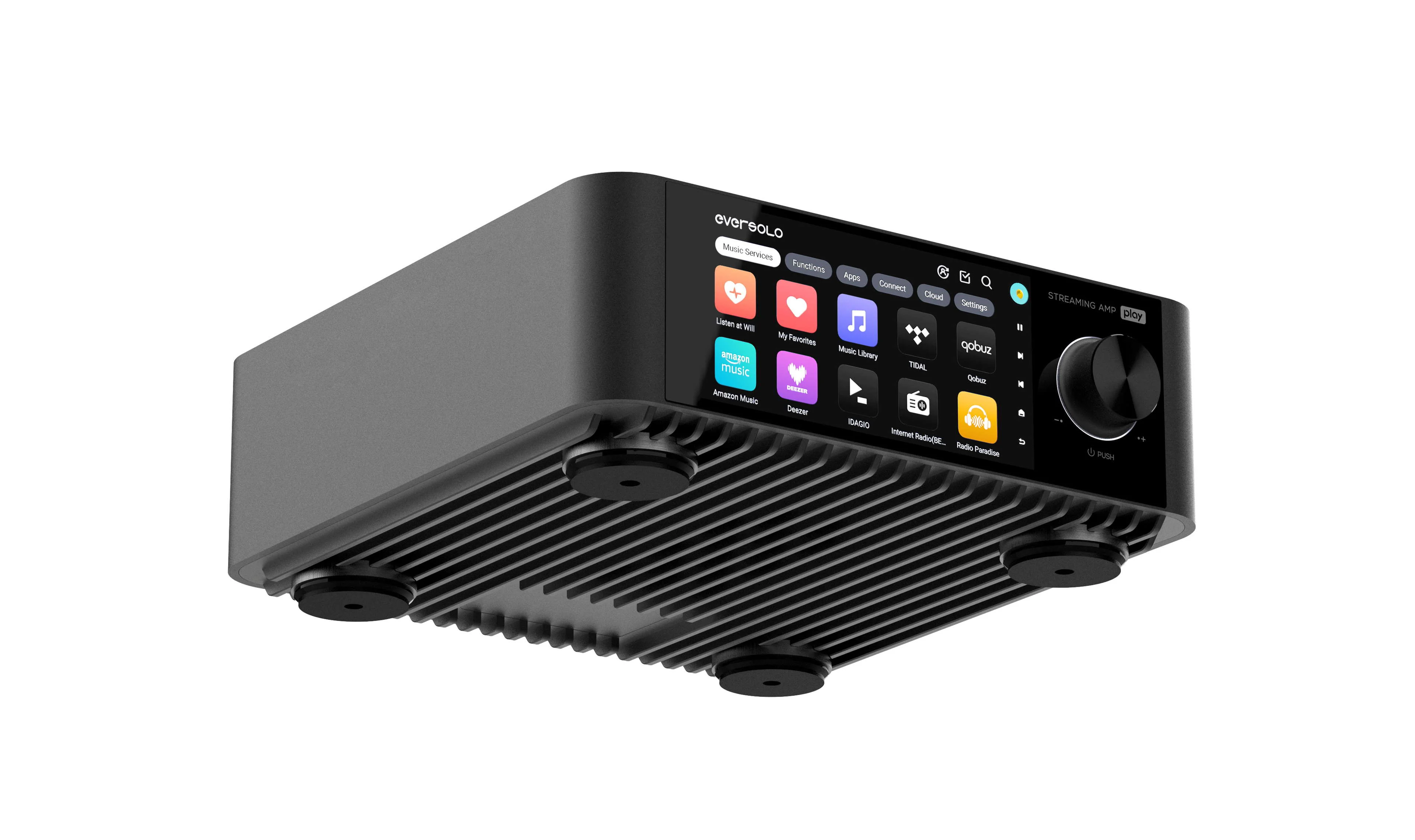 Eversolo Play – Amplificateur réseau Hi-Fi 2 x 60 W RMS avec HDMI et entrée phono - Image 8