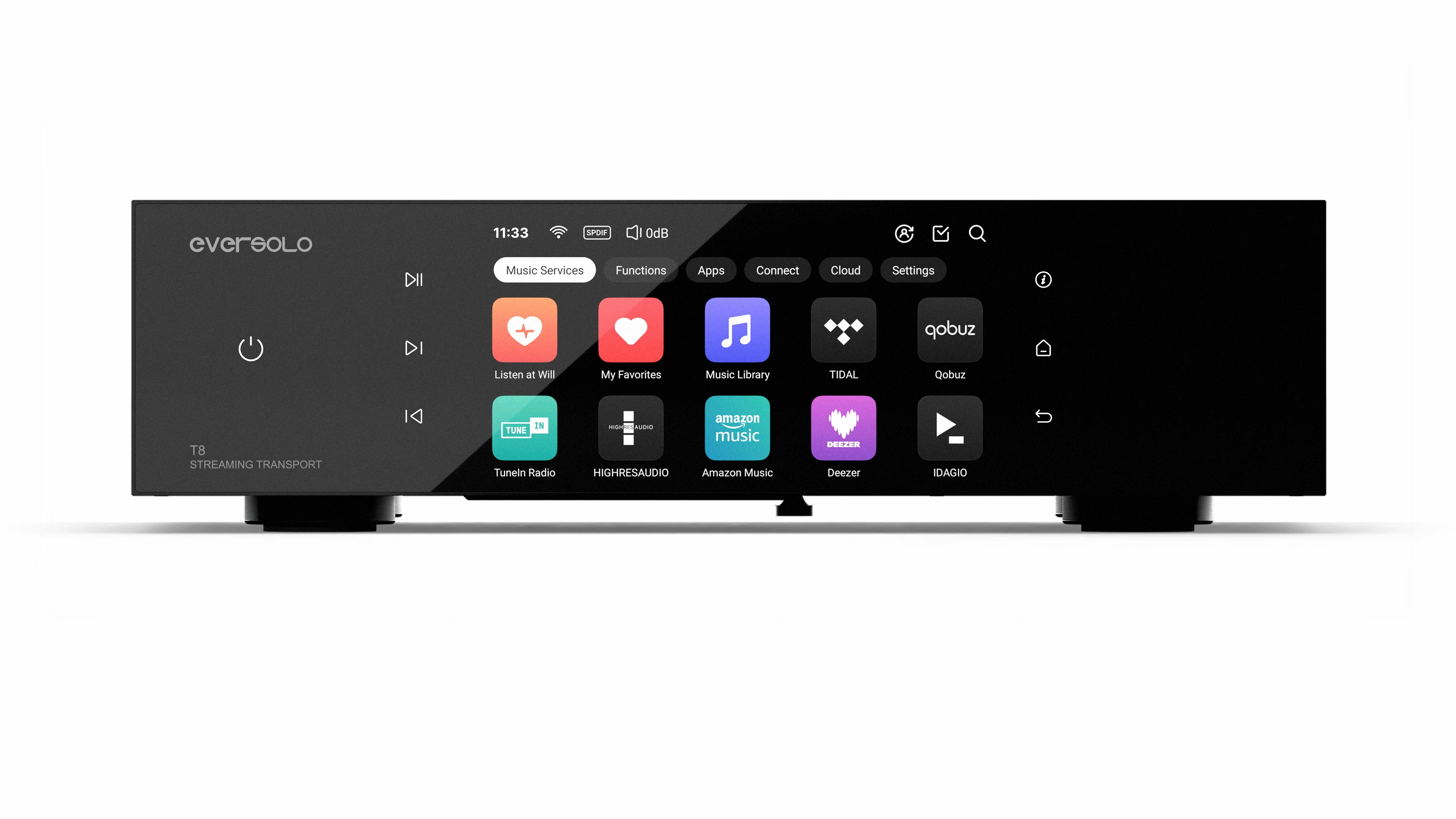 EverSolo T8 – Transport réseau haut de gamme pour audiophiles exigeants - Image 2