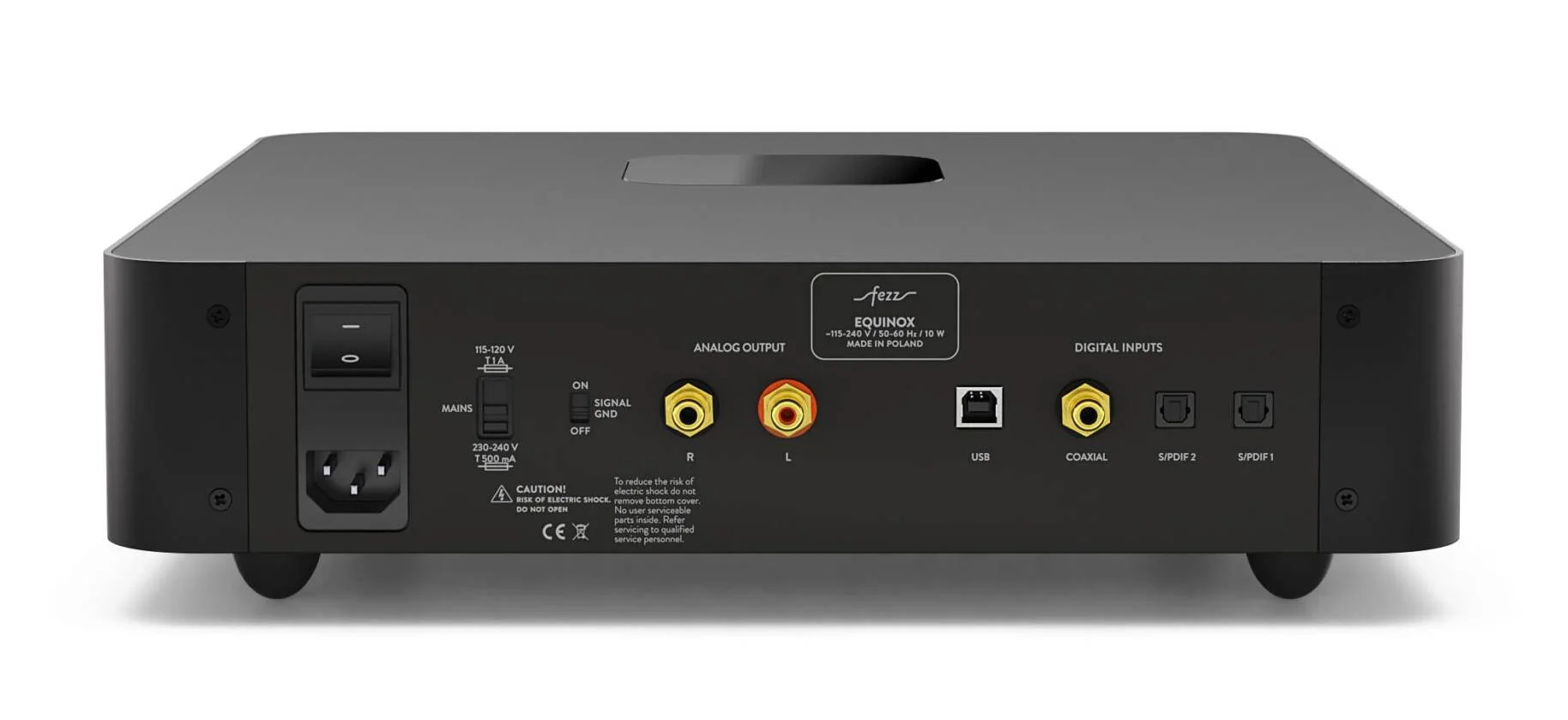 Fezz Audio Equinox - DAC Convertisseur Numérique/Analogique à tubes - Image 10