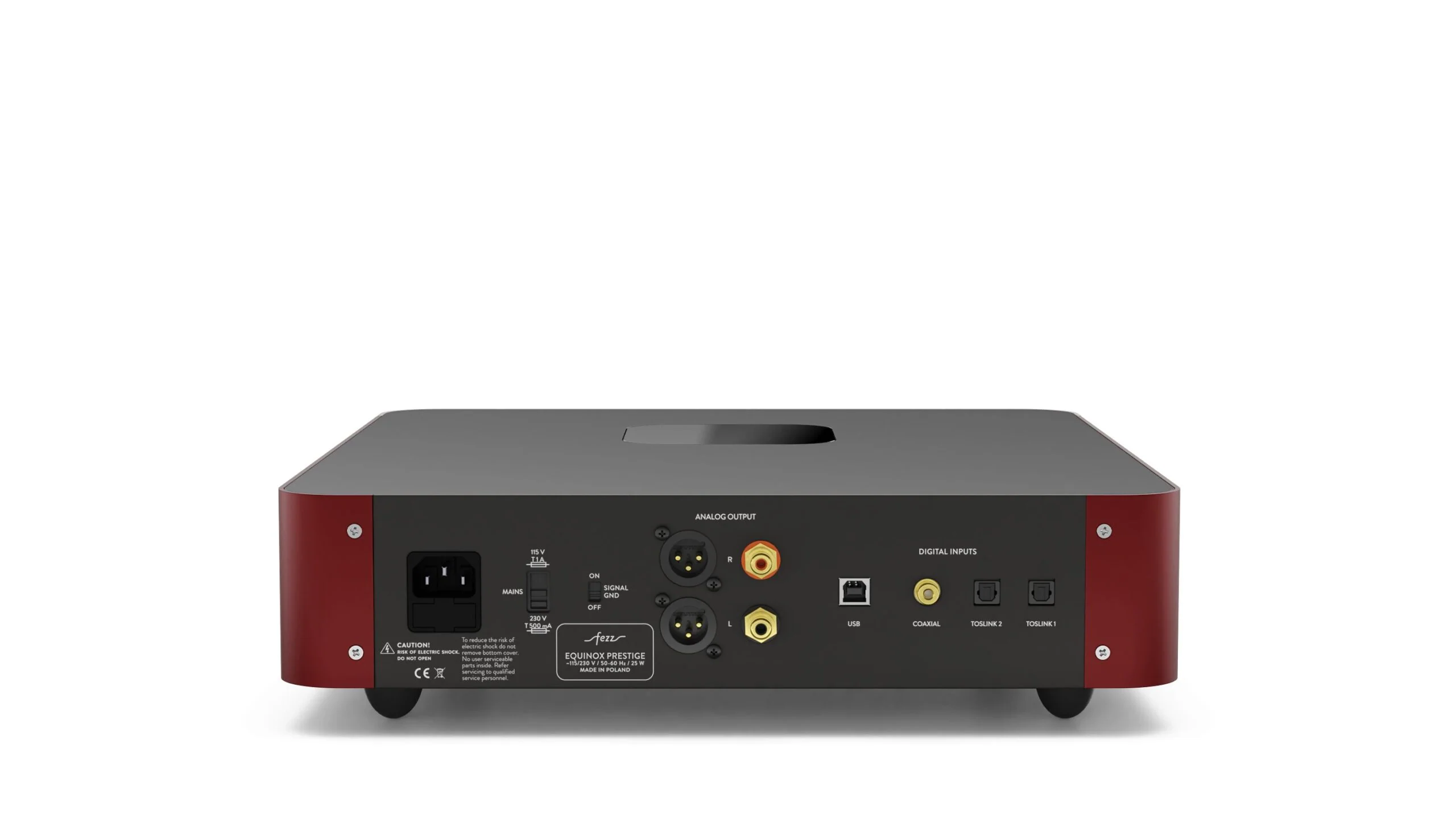 Fezz Audio Equinox Prestige - DAC à tube symétrique - Image 17