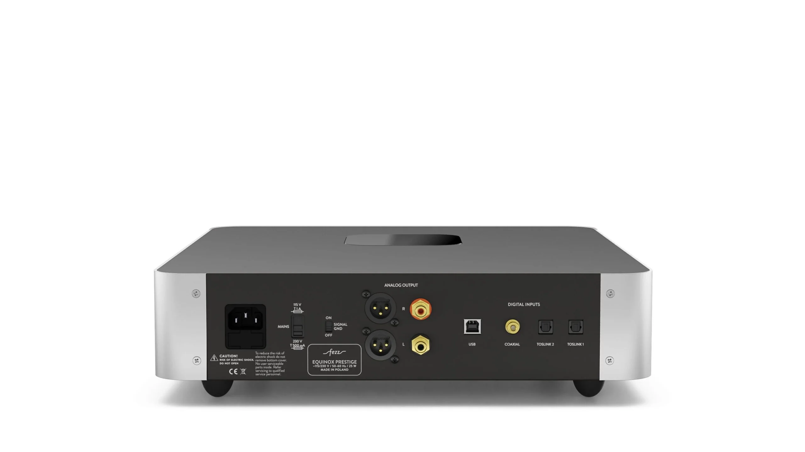 Fezz Audio Equinox Prestige - DAC à tube symétrique - Image 26