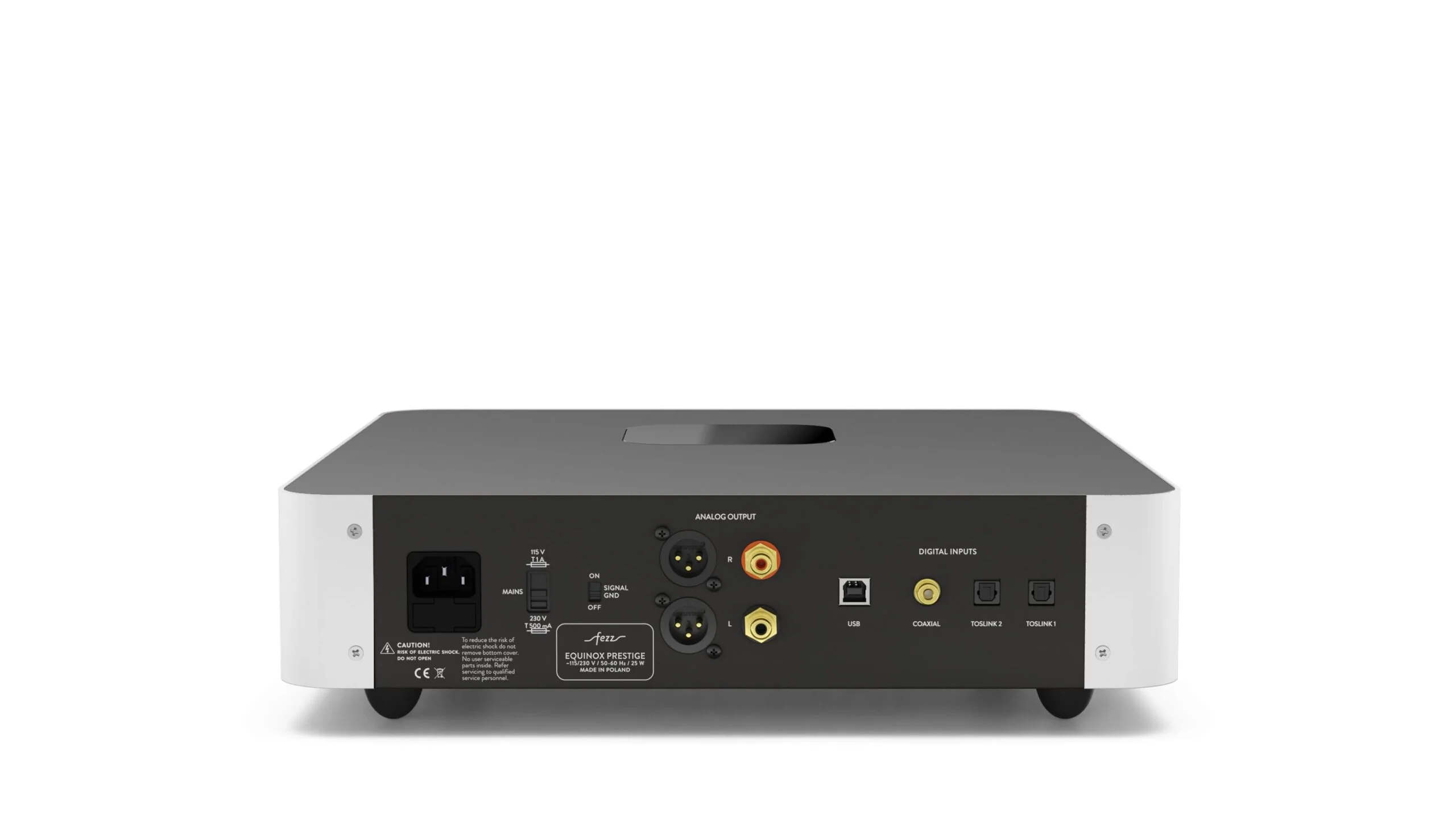Fezz Audio Equinox Prestige - DAC à tube symétrique - Image 28