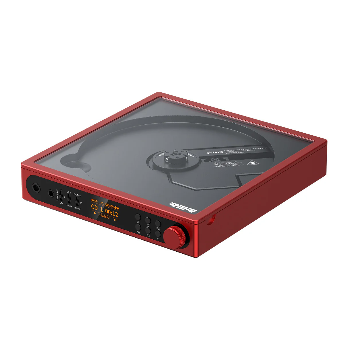 FiiO DM15 R2R | Lecteur de CD portable avec transmission Bluetooth aptX HD - Image 14