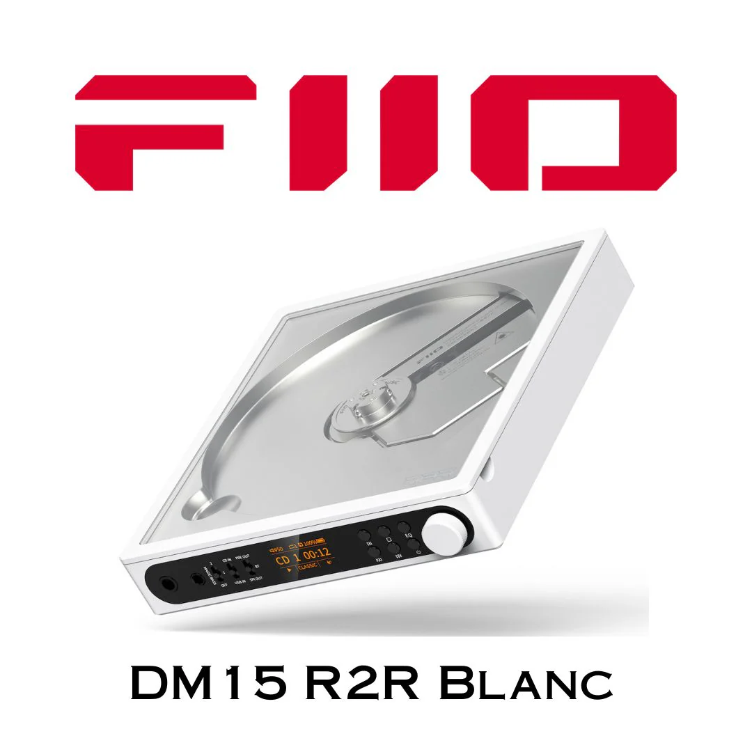 FiiO DM15 R2R | Lecteur de CD portable avec transmission Bluetooth aptX HD - Image 2