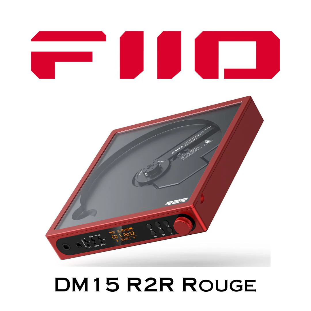 FiiO DM15 R2R | Lecteur de CD portable avec transmission Bluetooth aptX HD - Image 4