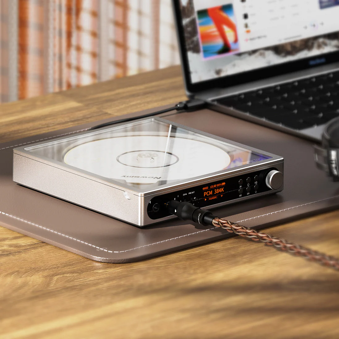 FiiO DM15 R2R | Lecteur de CD portable avec transmission Bluetooth aptX HD - Image 5