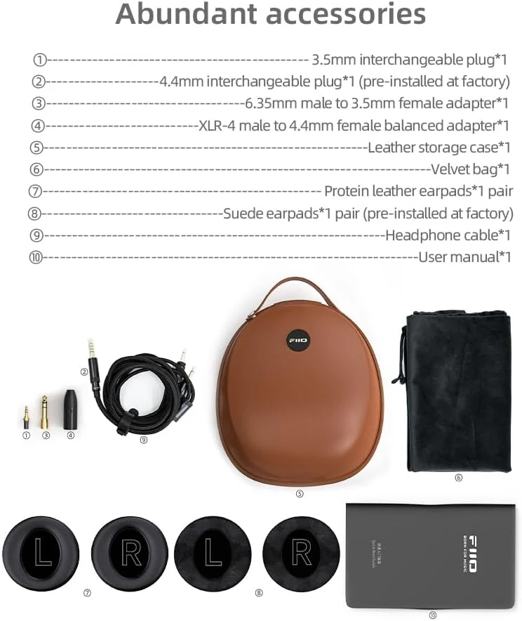 Fiio FT5 - Casques d'écoute ouvert planar magnetique - Image 7
