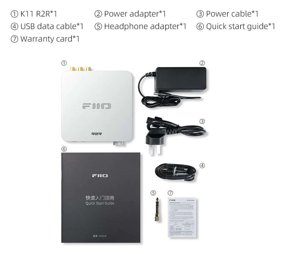 FiiO K11 R2R | Amplificateur de casques d'écoute et un DAC - Image 7