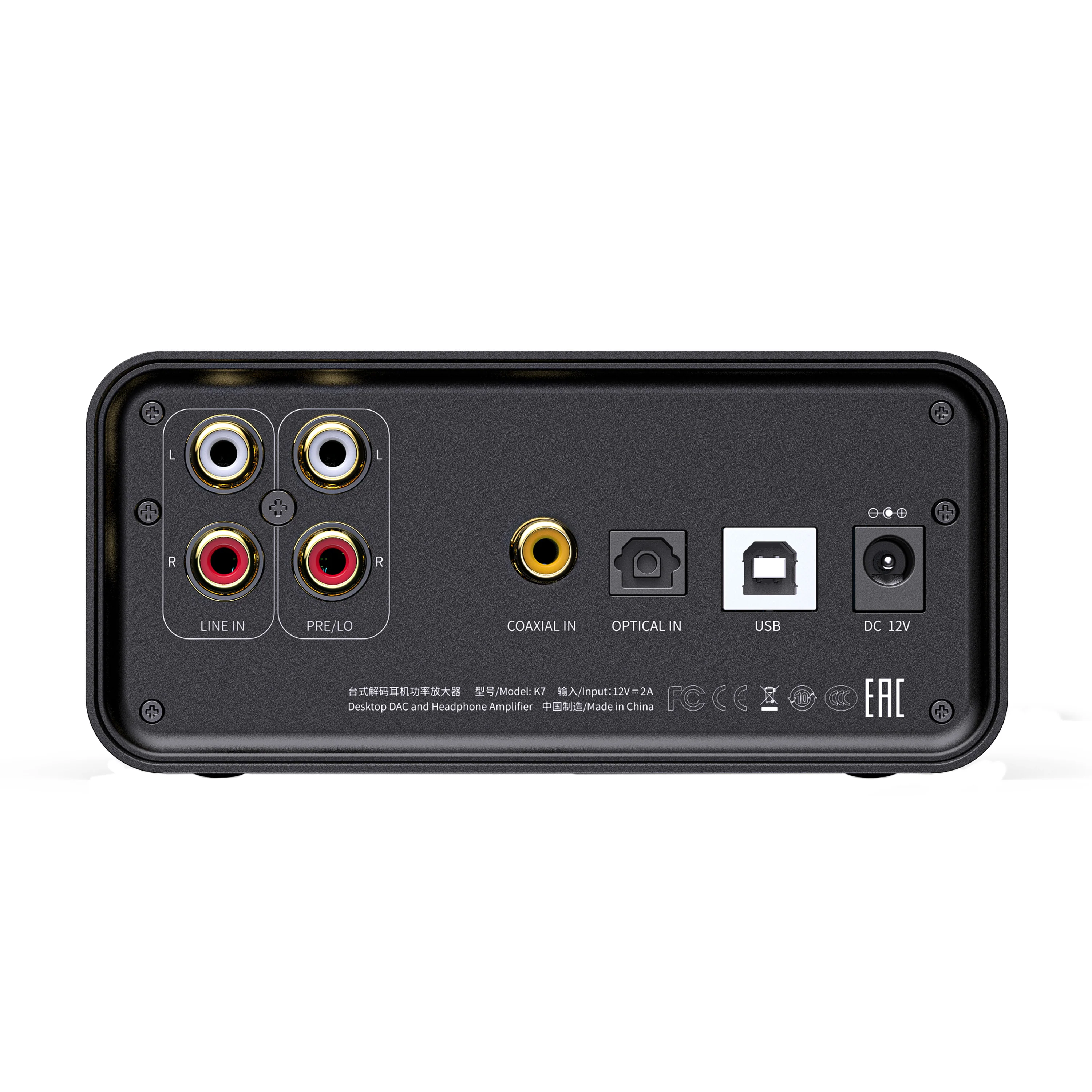 Fiio K7 BT - Amplificateur de casques d'écoute Bluetooth, DAC - Image 3