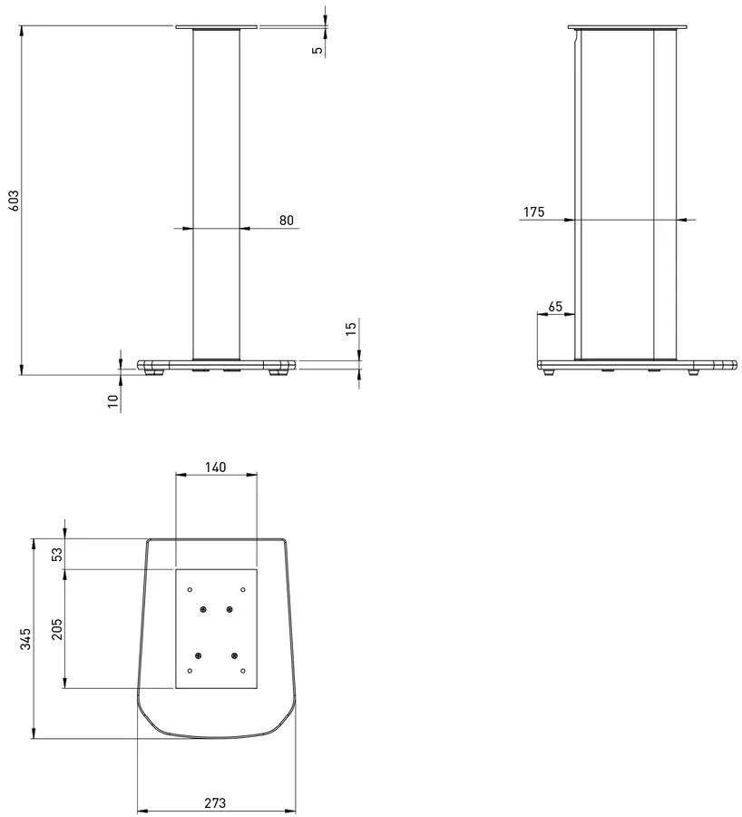 Focal Supports EVO X No.1 - 23.8'' pour enceintes d'étagère (paire) - Image 7