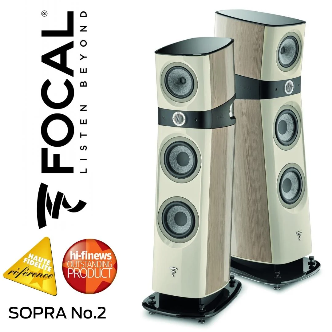 FOCAL SOPRA N°2 : Enceintes 3 voies modernes au design pur (la paire) - Image 3