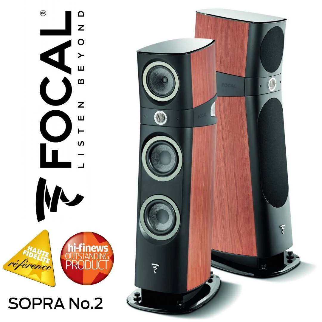 FOCAL SOPRA N°2 : Enceintes 3 voies modernes au design pur (la paire) - Image 4