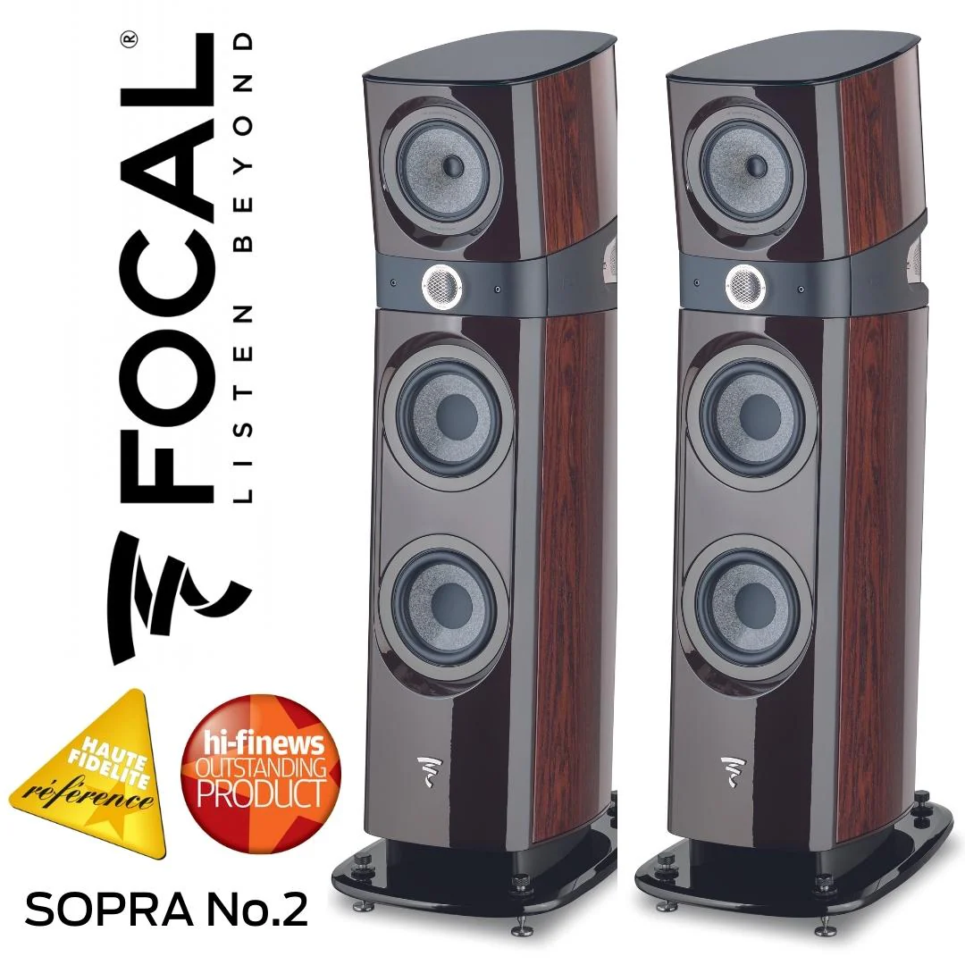 FOCAL SOPRA N°2 : Enceintes 3 voies modernes au design pur (la paire) - Image 8
