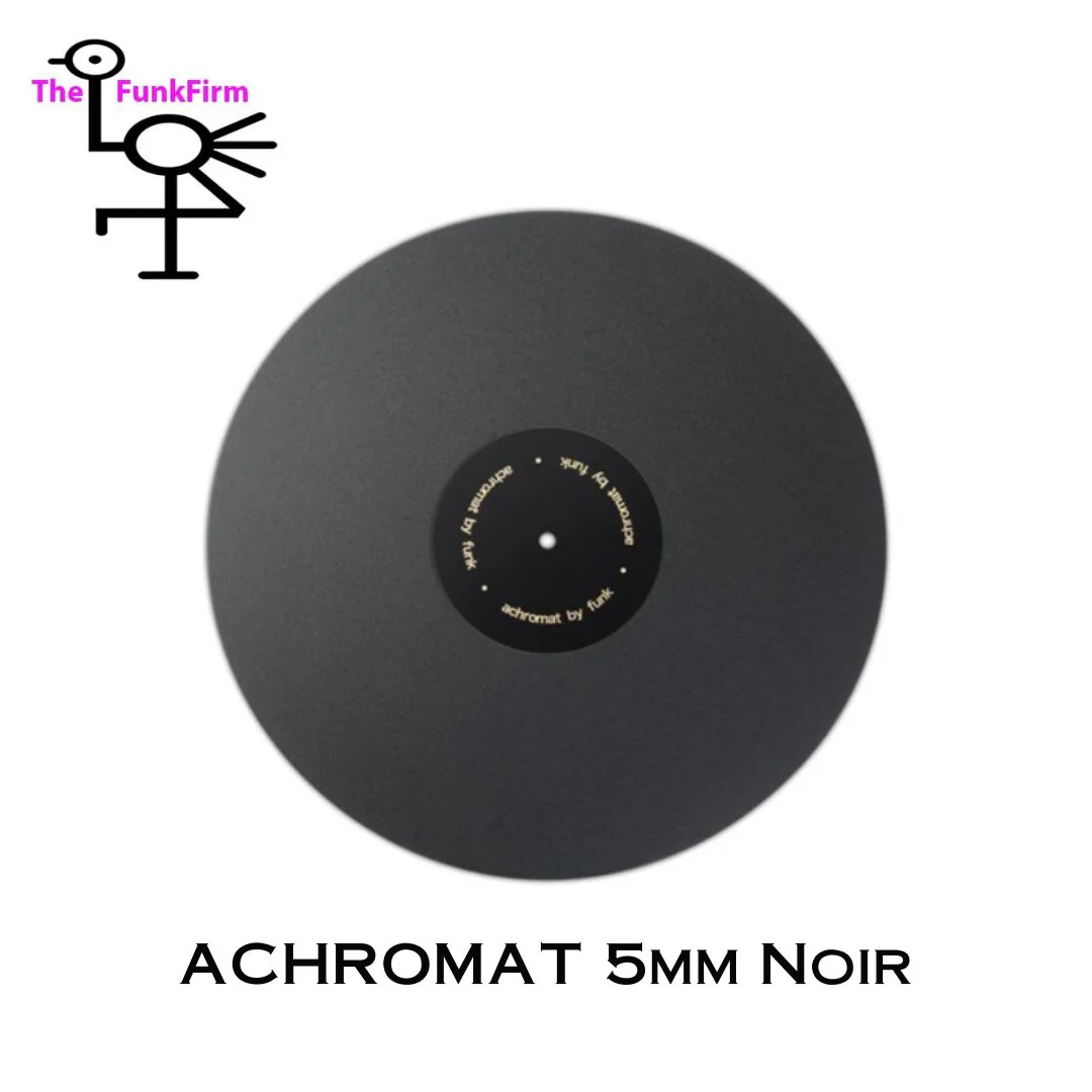 Funk Firm | Tapis pour table tournante Achromat 3mm & 5mm Noir - Image 2