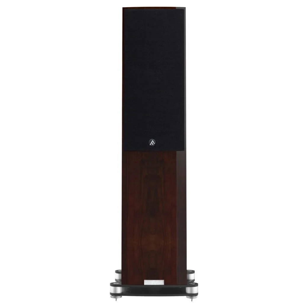 Enceintes acoustiques de type colonne Piano Noyer (la paire) - Image 5