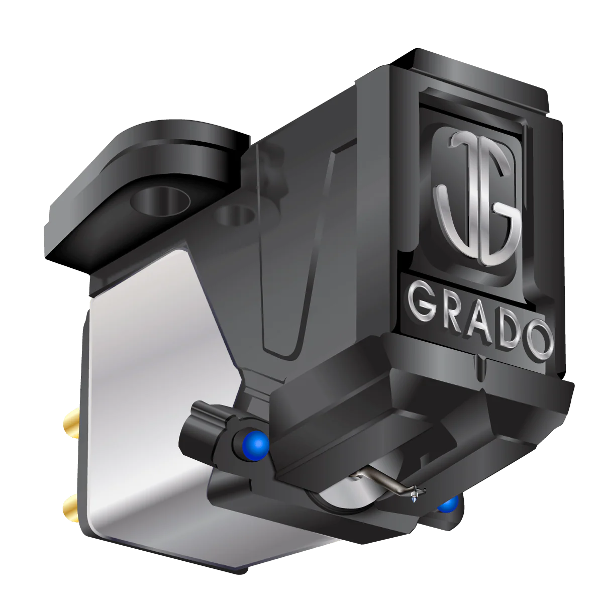 GRADO Prestige Blue 3 - Cartouche à aimant mobile (Moving Magnet MM) qui offre un excellent équilibre tonal - Image 3