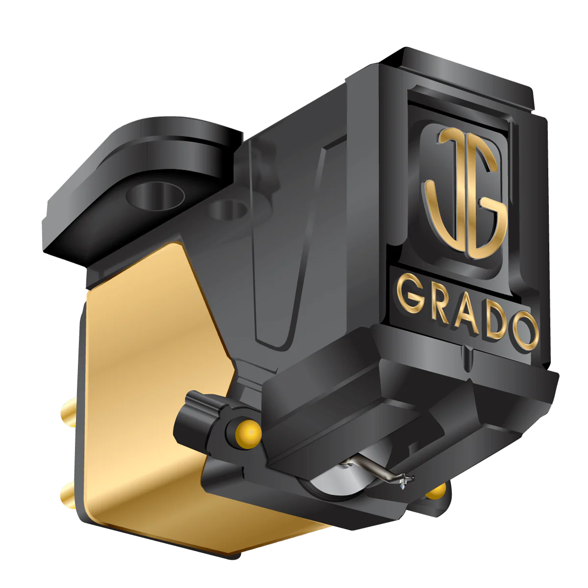 GRADO Prestige Gold 3 - Cartouche à aimant mobile (Moving Magnet MM) à diamant elliptique - Image 3
