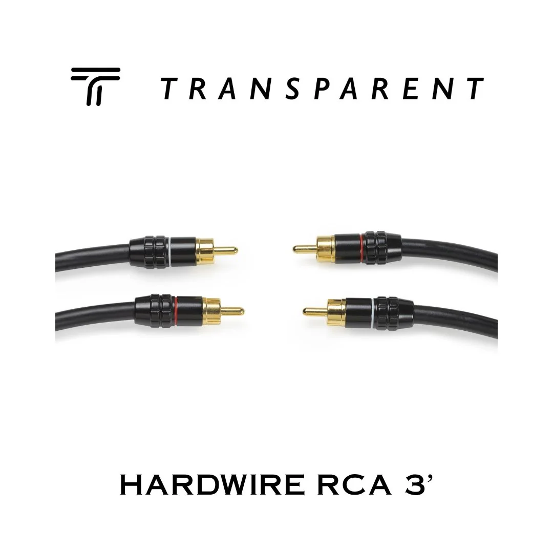 Transparent HARDWIRE RCA | Câbles audio RCA-RCA (Paire) - Image 3