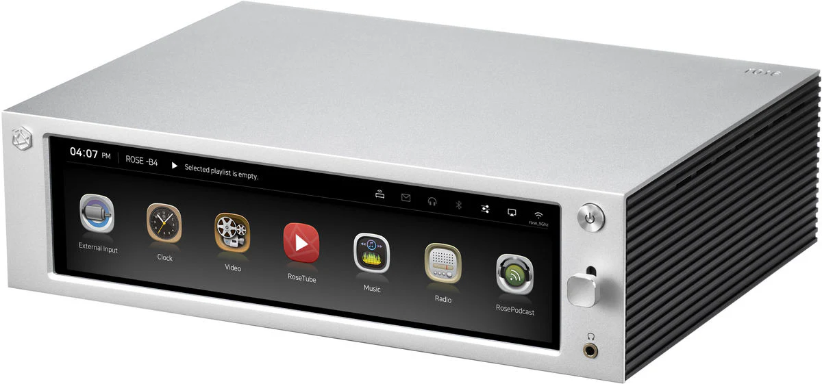 HiFi Rose RS201E - Amplificateur stéréo intégré 50W/C, Lecteur réseau - Image 3