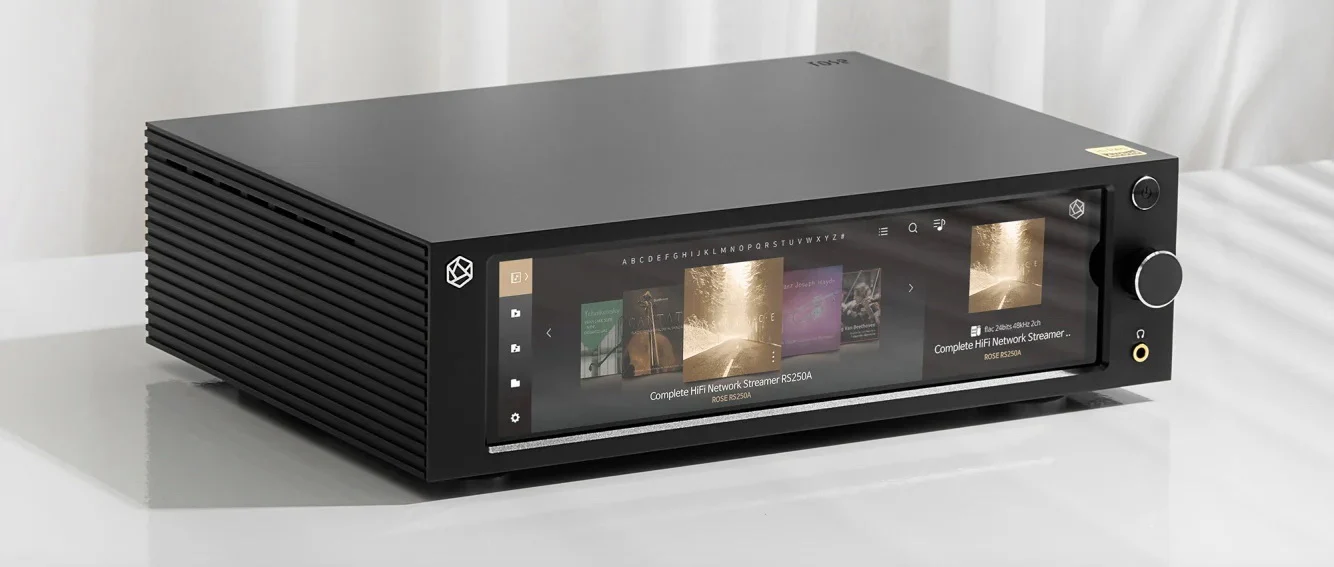 HiFi Rose RS250A - Lecteur réseau avec un DAC (Argent/Noir) - Image 6