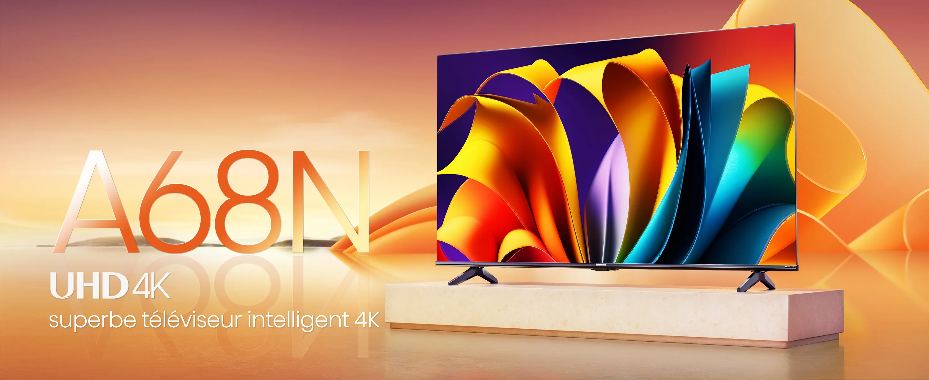 Hisense 65A68N - Téléviseur 65'' 4K Google TV - Image 2