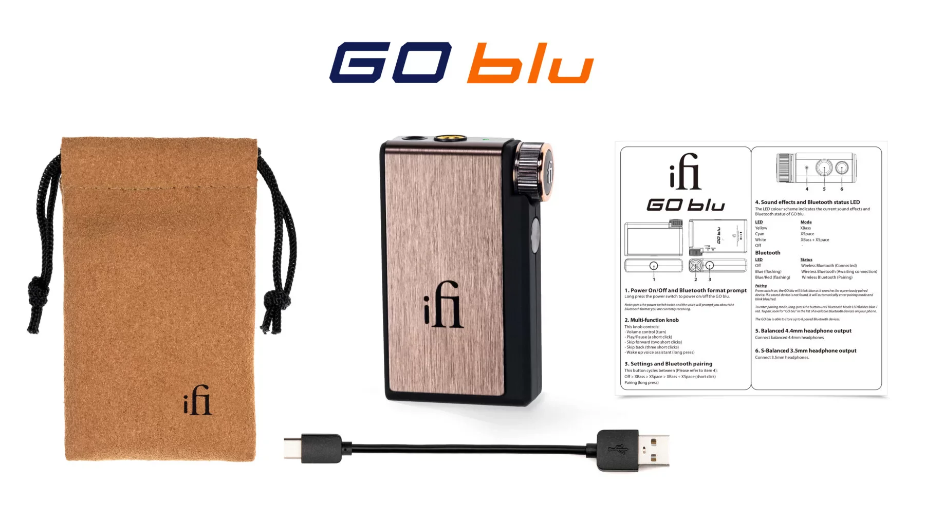iFi Audio Goblu - DAC Portatif Bluetooth miniature ultra léger 26 grammes autonomie 10h - Image 8