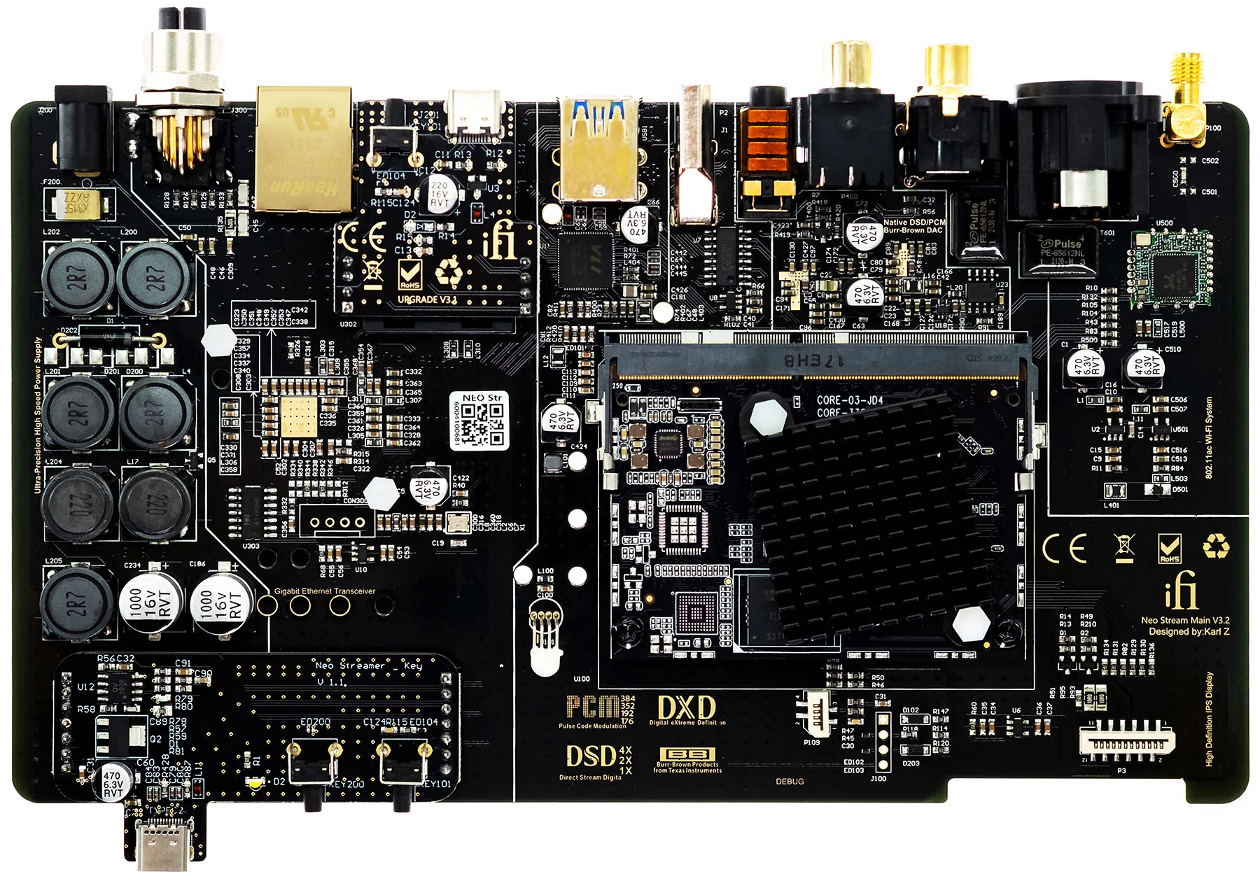 iFi Audio NeoStream - Lecteur réseau avec DAC Hi-Res à 4 canaux - Image 7