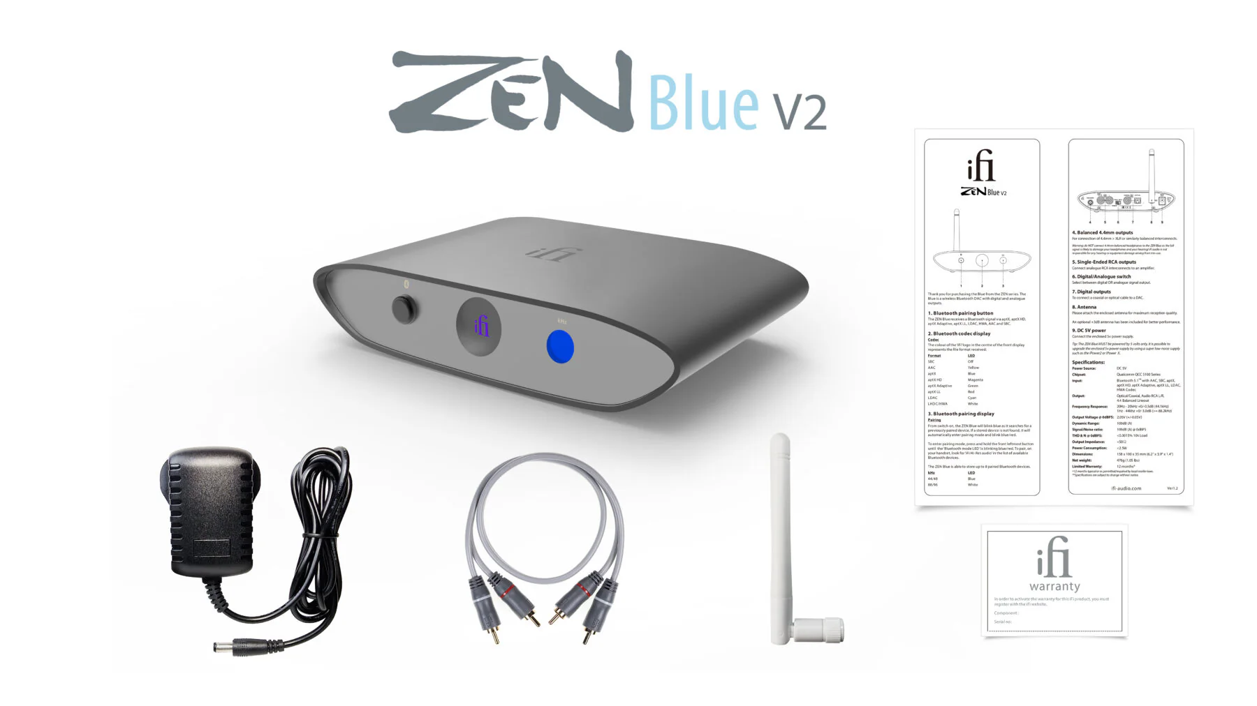 iFi Audio ZEN Blue V2 - DAC Bluetooth haute résolution ultra abordable - Image 6