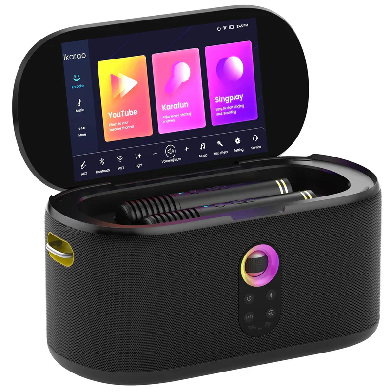 Ikarao Shell S1 -  Système portable Karaoké Tout-en-un Bluetooth - Image 2