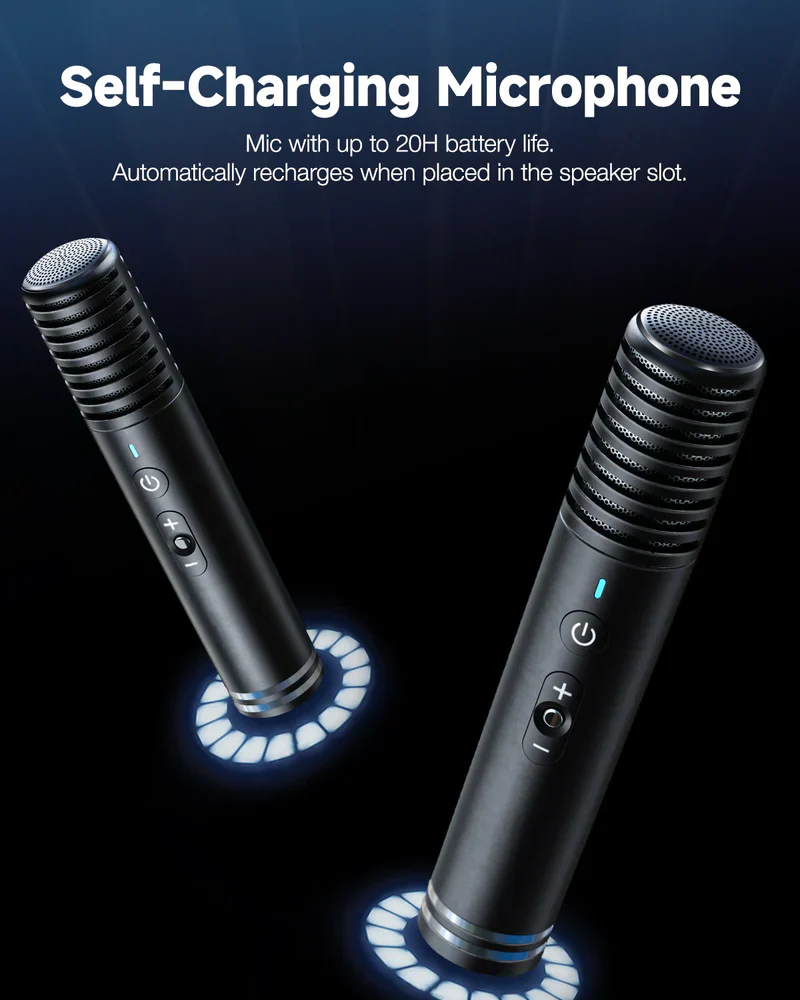 Ikarao Shell S1 -  Système portable Karaoké Tout-en-un Bluetooth - Image 5
