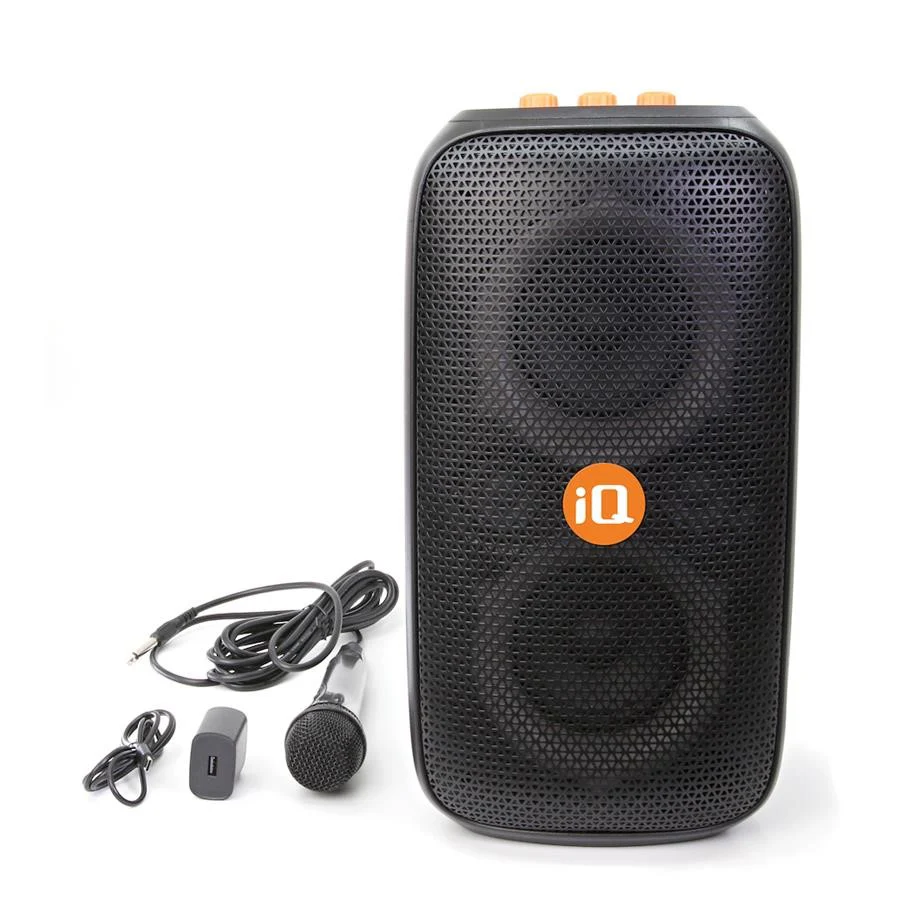 Haut-parleur de fête Bluetooth iQ Wave Party avec microphone filaire - Image 8