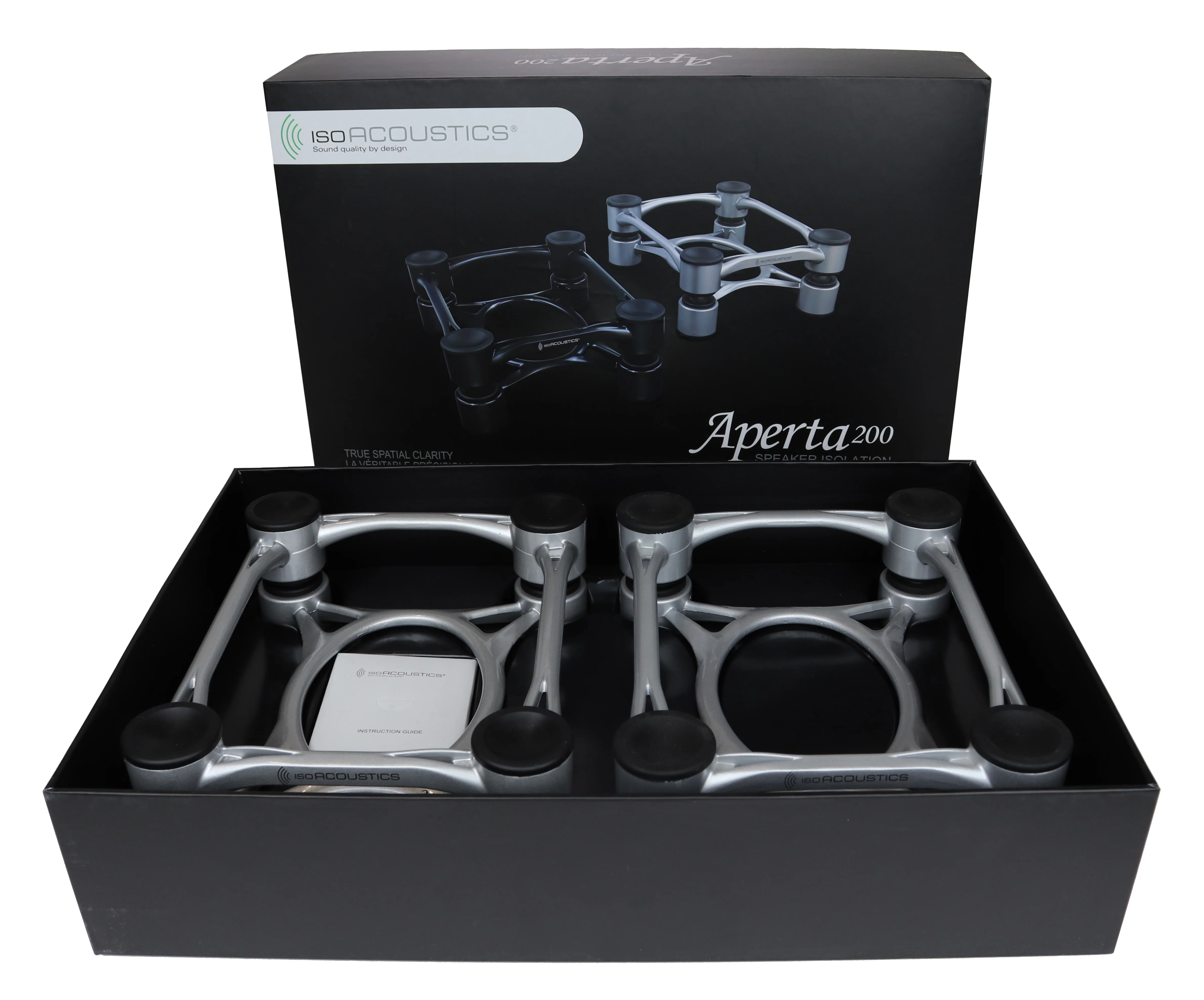 IsoAcoustics Aperta200 - Supports isolateurs inclinables pour enceintes acoustiques 75lb (paire) - Image 7
