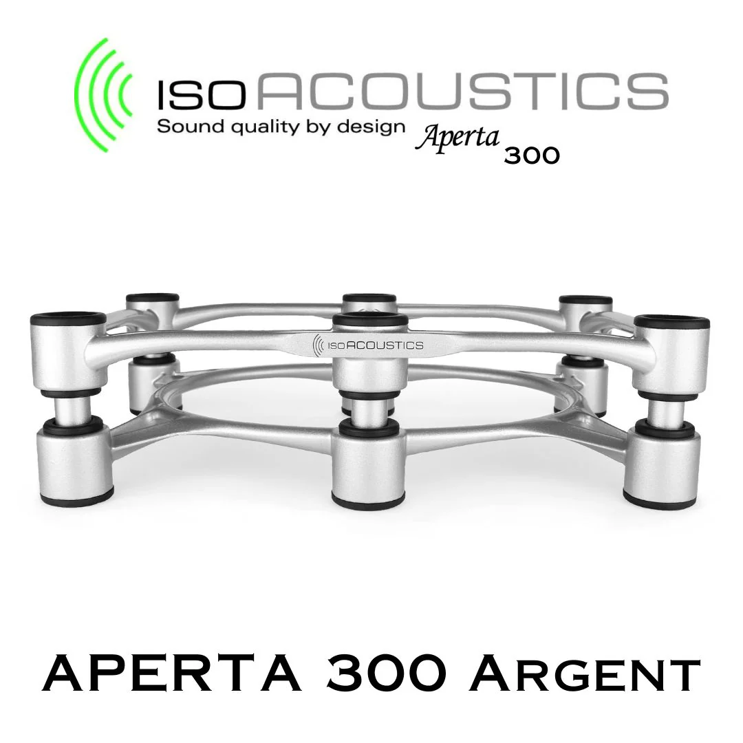 IsoAcoustics Aperta 300 - Supports isolateurs inclinables pour enceintes acoustiques 60lb (Unité) - Image 2