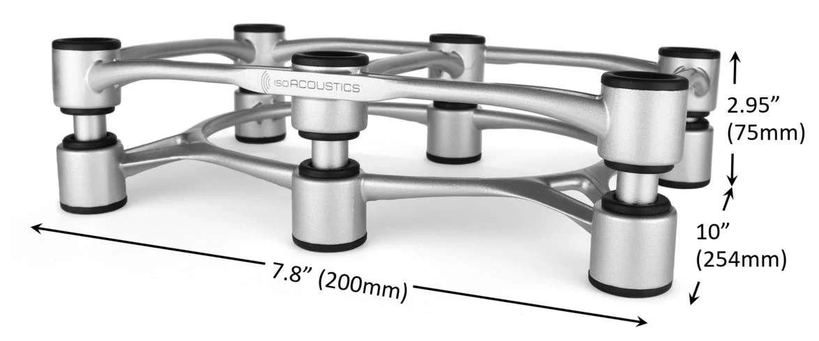 IsoAcoustics Aperta 300 - Supports isolateurs inclinables pour enceintes acoustiques 60lb (Unité) - Image 6