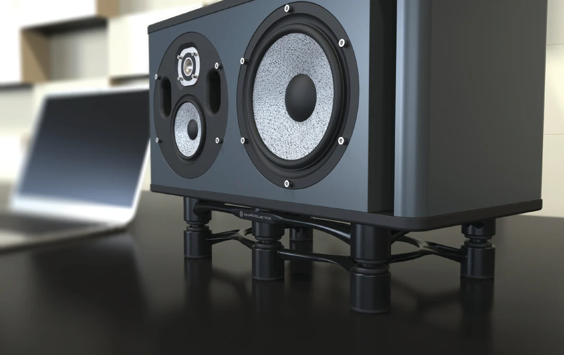 IsoAcoustics Aperta 300 - Supports isolateurs inclinables pour enceintes acoustiques 60lb (Unité) - Image 7
