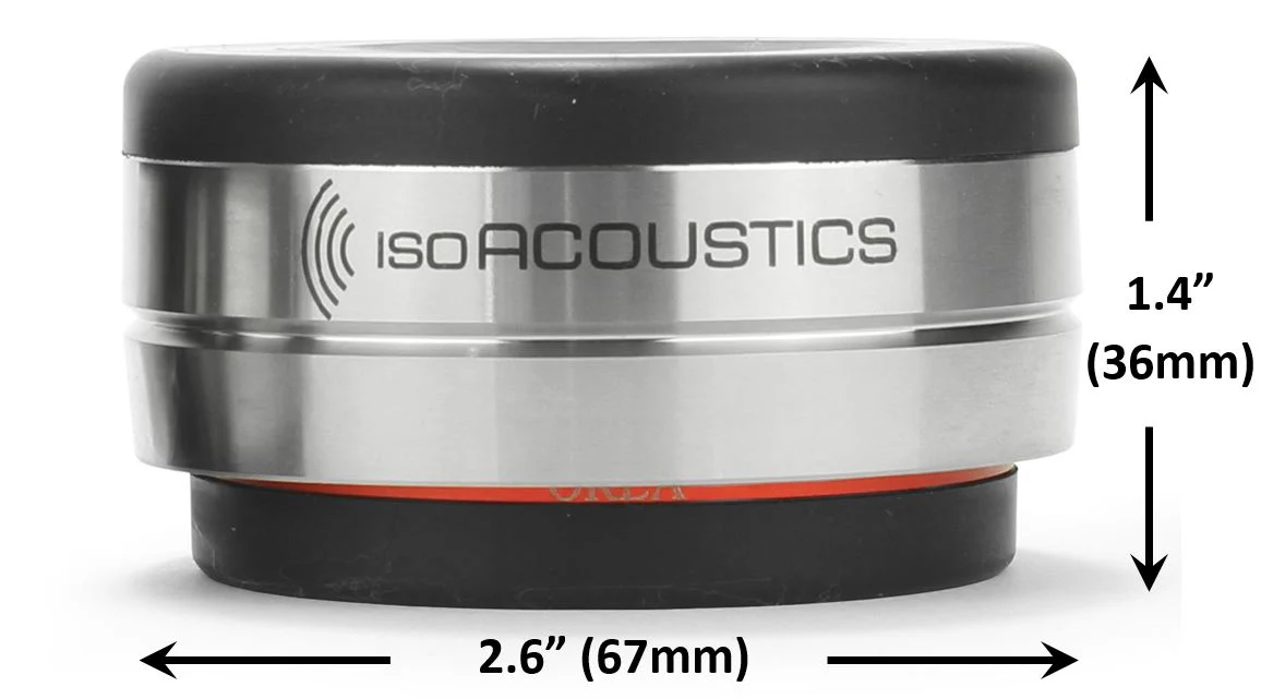 IsoAcoustics OREA BORDEAUX (unité) -  Isolateurs pour composants 32lb - Image 4