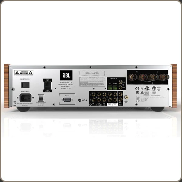 JBL Synthesis SA750 - Amplificateur stéréo intégré 120W/C, Lecteur réseau, DAC, entrée phono - Image 4