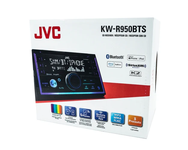 JVC KW-R950BTS | Radio d'auto avec CD et récepteur Bluetooth - Image 2