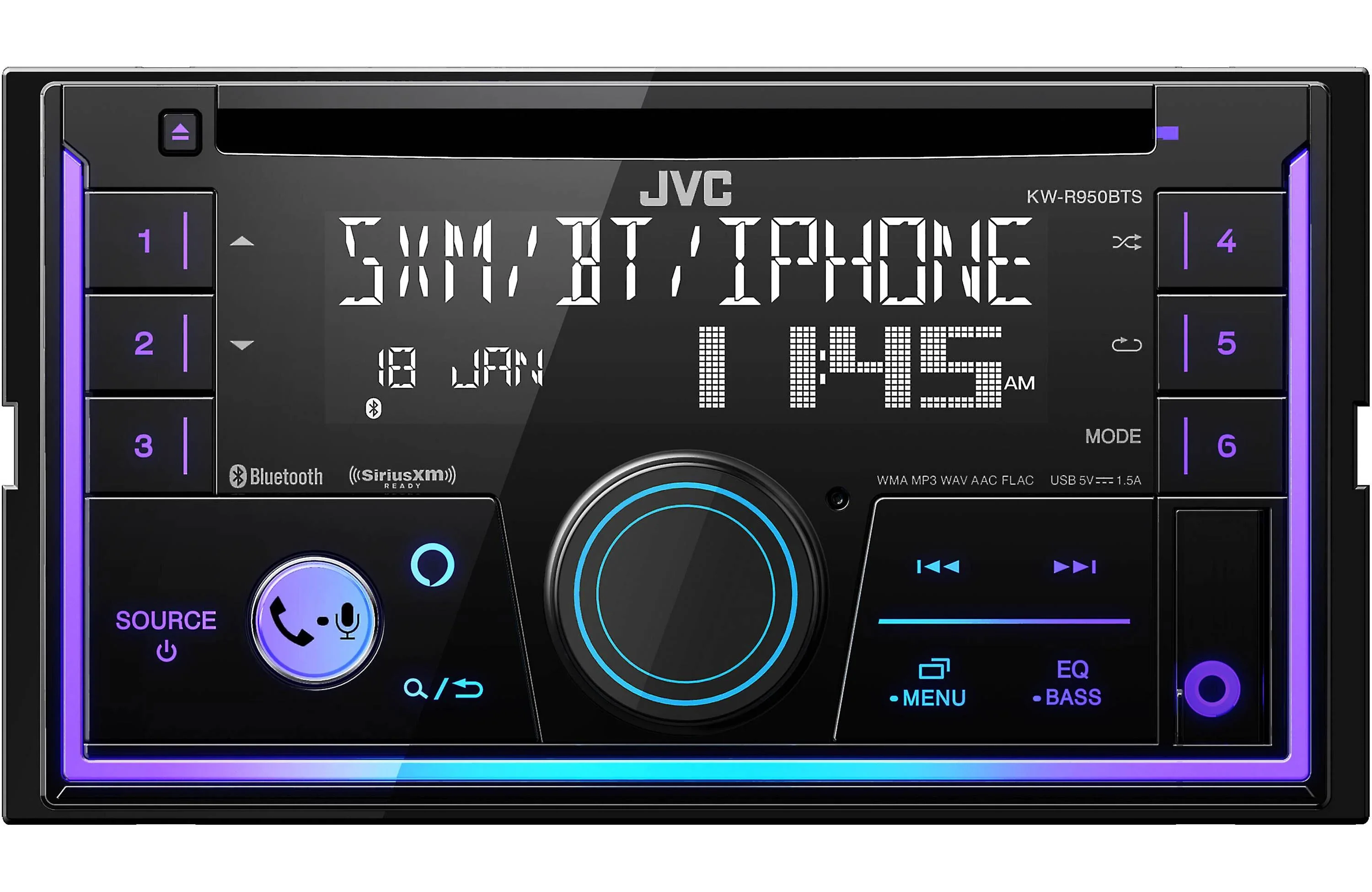 JVC KW-R950BTS | Radio d'auto avec CD et récepteur Bluetooth - Image 4