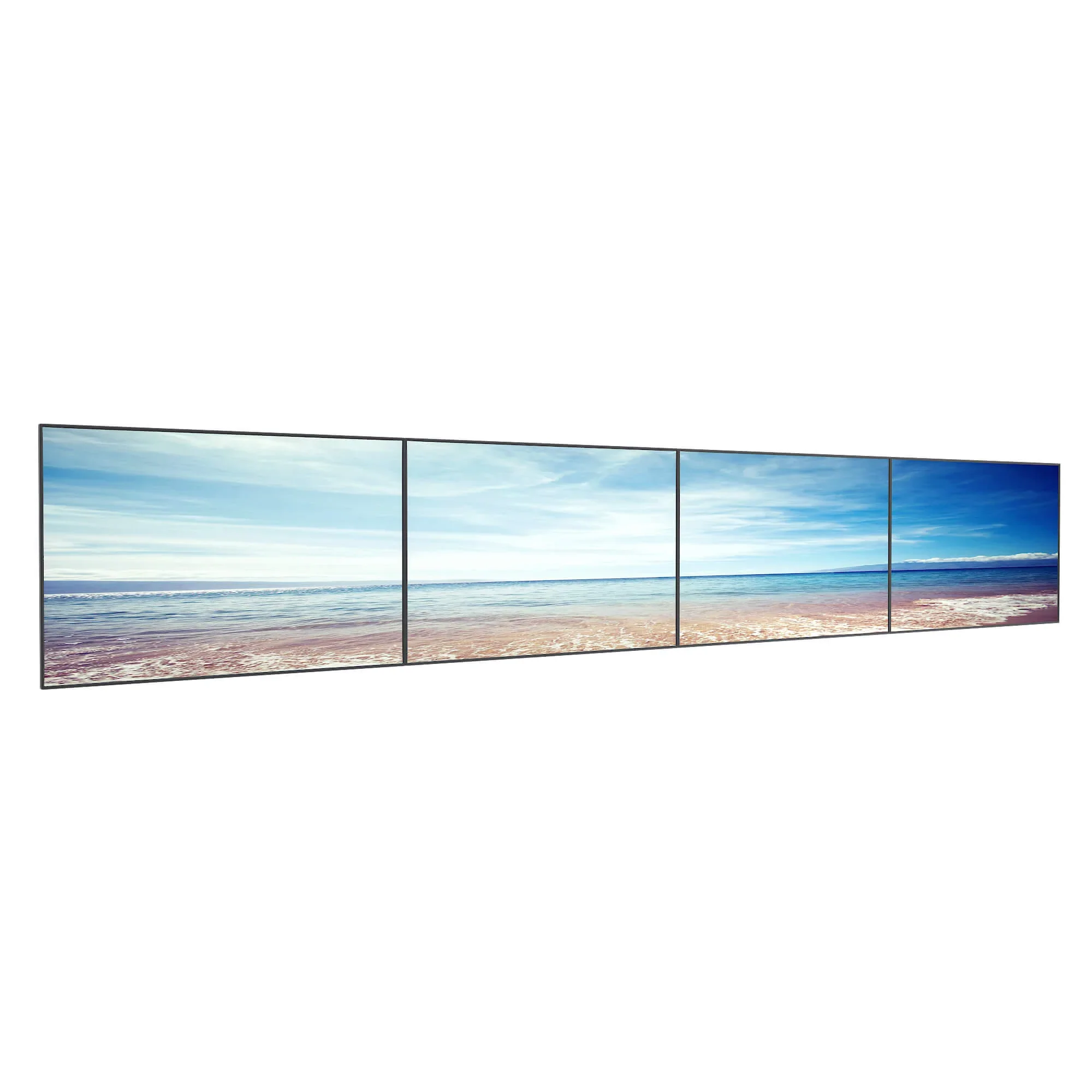 KANTO MBW41PT | Supports murale 4 écrans de 40'' à 60'' inclinable - Image 3
